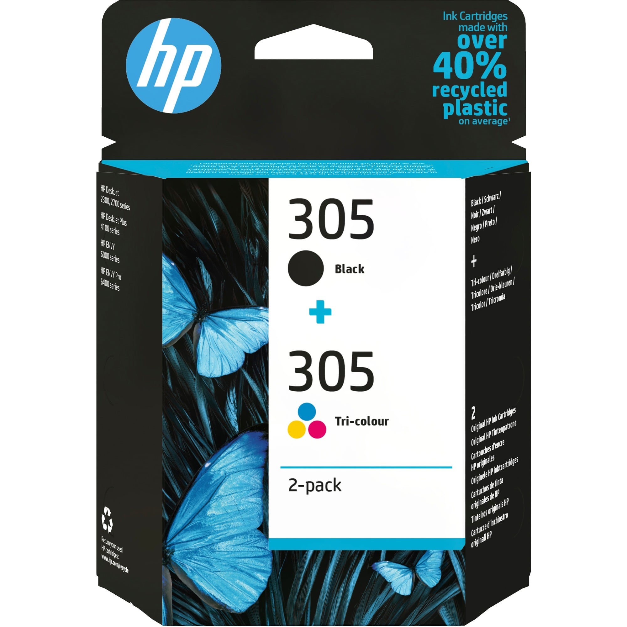 Tinte 305 2er-Pack Schwarz und Farbe